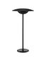 Preview: Nova Luce FABIO LED Tischleuchte Schwarz 2W IP54 Warmweiss 19x19x38cm 9492441