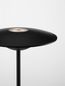 Preview: Nova Luce FABIO LED Tischleuchte Schwarz 2W IP54 Warmweiss 19x19x38cm 9492441
