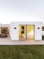 Preview: Nova Luce PRIM LED Wandleuchte Anthrazit 2W IP65 Warmweiss 18x17,5x3,5cm Solar Bewegungsmelder 9492510
