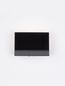 Preview: Nova Luce PRIM LED Wandleuchte Anthrazit 2W IP65 Warmweiss 18x17,5x3,5cm Solar Bewegungsmelder 9492510