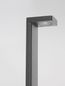 Preview: Nova Luce POET LED Wegeleuchte Anthrazit 8W IP65 Warmweiss 13,5x10x65cm 9492770