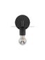 Preview: Nova Luce ROYAL Wandleuchte E27 Schwarz 12x21x15,5cm dimmbar 9501232