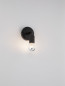 Preview: Nova Luce ROYAL Wandleuchte E27 Schwarz 12x12x15,5cm dimmbar 9501233