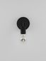 Preview: Nova Luce ROYAL Wandleuchte E27 Schwarz 12x12x15,5cm dimmbar 9501233