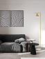Preview: Nova Luce SWAY Stehlampe E27 Gold 25x35x175cm 9501236
