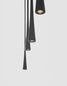 Preview: Nova Luce GOCCIO LED Pendelleuchte Gold 38W Warmweiss 110x4,5x160cm 9504001