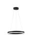 Preview: Nova Luce ADRIA LED Pendelleuchte Schwarz 23W Warmweiss 150x40cm dimmbar 9530225