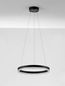 Preview: Nova Luce ADRIA LED Pendelleuchte Schwarz 23W Warmweiss 150x40cm dimmbar 9530225