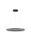 Preview: Nova Luce ADRIA LED Pendelleuchte Schwarz 32W Warmweiss 150x60cm dimmbar 9530227