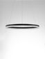 Preview: Nova Luce ADRIA LED Pendelleuchte Schwarz 32W Warmweiss 150x60cm dimmbar 9530227