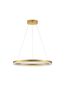 Preview: Nova Luce ADRIA LED Pendelleuchte Messing 32W Warmweiss 150x60cm dimmbar 9530228
