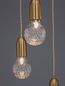 Preview: Nova Luce VEDA Pendelleuchte G9 5-fach Messing 150x40cm dimmbar 9536414