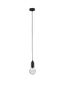 Preview: Nova Luce VEDA Pendelleuchte G9 Schwarz 120x9,5cm dimmbar 9536417