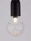 Preview: Nova Luce VEDA Pendelleuchte G9 Schwarz 120x9,5cm dimmbar 9536417