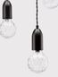 Preview: Nova Luce VEDA Pendelleuchte G9 3-fach Schwarz 150x30cm dimmbar 9536418