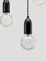 Preview: Nova Luce VEDA Pendelleuchte G9 3-fach Schwarz 150x30cm dimmbar 9536418