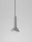 Preview: Nova Luce DYLAN Pendelleuchte E14 Grau 150x19,5cm dimmbar 9540205