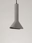 Preview: Nova Luce DYLAN Pendelleuchte E14 Grau 150x19,5cm dimmbar 9540205