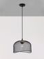 Preview: Nova Luce LYRON Pendelleuchte E27 Schwarz 120x30cm dimmbar 9555803