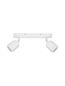 Preview: Nova Luce ORSON Deckenleuchte GU10 2-fach Weiß 28x8x9,7cm dimmbar 9555816