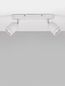 Preview: Nova Luce ORSON Deckenleuchte GU10 2-fach Weiß 28x8x9,7cm dimmbar 9555816