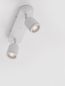 Preview: Nova Luce ORSON Deckenleuchte GU10 2-fach Weiß 28x8x9,7cm dimmbar 9555816