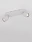 Preview: Nova Luce ORSON Deckenleuchte GU10 2-fach Weiß 28x8x9,7cm dimmbar 9555816