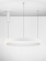 Preview: Nova Luce STING LED Pendelleuchte Weiss 50W Warmweiss 200x80cm dimmbar 9558603