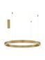 Preview: Nova Luce STING LED Pendelleuchte Bronze 60W Warmweiss 200x100cm dimmbar 9558608