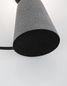 Preview: Nova Luce ZERO Tischleuchte G9 Grau 20x10cm 9577010