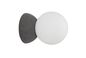 Preview: Nova Luce ZERO Wandleuchte G9 Grau 10x14x10cm dimmbar 9577012