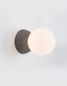 Preview: Nova Luce ZERO Wandleuchte G9 Grau 10x14x10cm dimmbar 9577012
