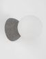 Preview: Nova Luce ZERO Wandleuchte G9 Grau 10x14x10cm dimmbar 9577012