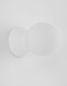 Preview: Nova Luce ZERO Wandleuchte G9 Weiß 10x14x10cm dimmbar 9577013