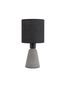 Preview: Nova Luce ZERO Tischleuchte E14 Grau 22,5x12cm 9577161