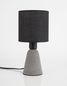 Preview: Nova Luce ZERO Tischleuchte E14 Grau 22,5x12cm 9577161