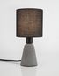 Preview: Nova Luce ZERO Tischleuchte E14 Grau 22,5x12cm 9577161
