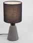 Preview: Nova Luce ZERO Tischleuchte E14 Grau 22,5x12cm 9577161