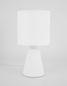 Preview: Nova Luce ZERO Tischleuchte E14 Weiß 22,5x12cm 9577162