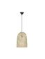 Preview: Nova Luce AURORA Pendelleuchte E27 Beige 190x30cm dimmbar 9586509
