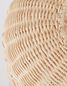 Preview: Nova Luce AURORA Pendelleuchte E27 Beige 250x24,5cm dimmbar 9587161