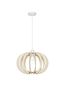 Preview: Nova Luce OTTOLINE Pendelleuchte E27 Naturholz 126x40cm dimmbar 9620123