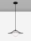 Preview: Nova Luce FLY Pendelleuchte E27 Schwarz 115x36cm dimmbar 9620126