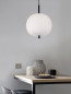 Preview: Nova Luce LATO Pendelleuchte E27 Schwarz 120x30cm dimmbar 9624071