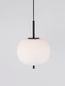 Preview: Nova Luce LATO Pendelleuchte E27 Schwarz 120x30cm dimmbar 9624071