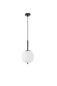 Preview: Nova Luce LATO Pendelleuchte E14 Schwarz 120x18,5cm dimmbar 9624074
