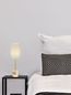 Preview: Nova Luce BRILLE LED Tischleuchte Gold 8,8W Neutralweiss 54x15,4cm 9695210