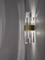 Preview: Nova Luce CROWN Wandleuchte G9 Satin 18x9x30cm dimmbar 9695220