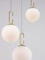Preview: Nova Luce HOOK LED Pendelleuchte Gold 25,8W Warmweiss 180x39cm 9695223