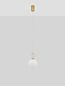 Preview: Nova Luce HOOK LED Pendelleuchte Gold 10,64W Warmweiss 120x18cm 9695224
